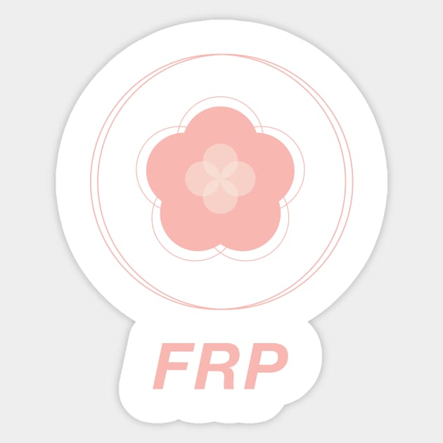 FRP Sakura Flower Sticker by Sweet Miya